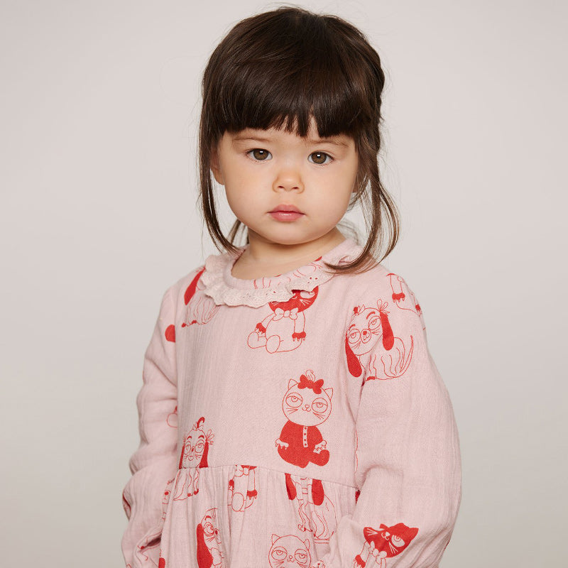 Mini Rodini - Minibabies woven baby jumpsuit | Scout & Co