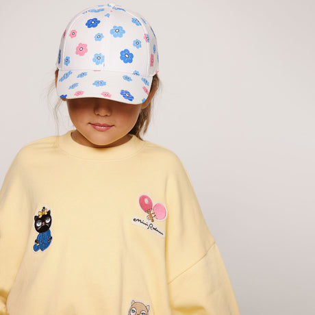 Mini Rodini - Minibabies patches sweatshirt - yellow | Scout & Co