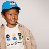 Mini Rodini - Minibabies short-sleeved tee - white | Scout & Co