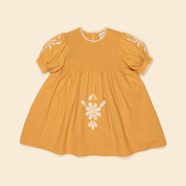 Apolina - Noemie dress - Tangerine | Scout & Co