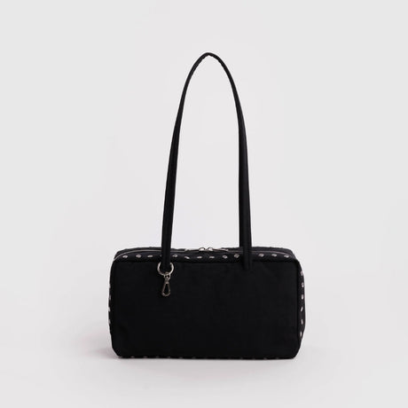 Baggu - Nylon Bowler bag - Black - Studs | Scout & Co