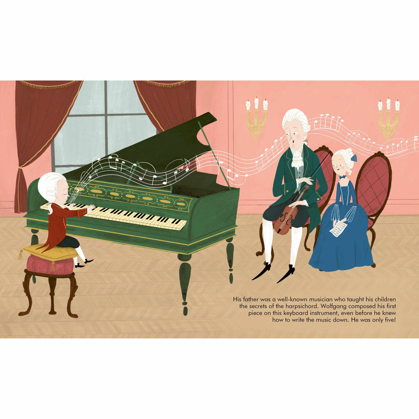 Little People, Big Dreams: Mozart - Maria Isabel Sanchez Vegara | Scout & Co