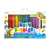 Ooly - Body Doodlers face & body crayons - set of 12 | Scout & Co