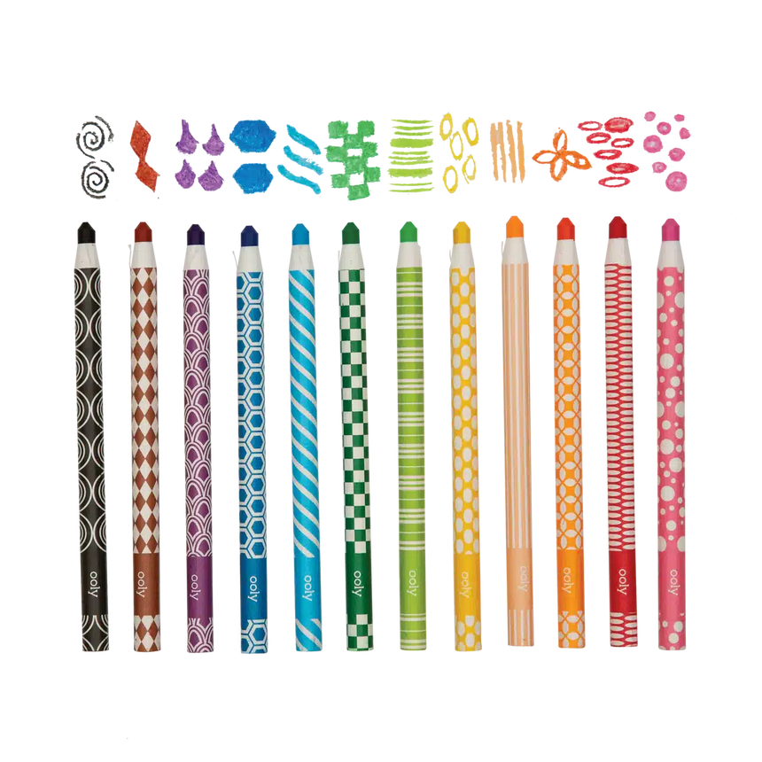 Ooly - Colour Appeel crayons - set of 12 | Scout & Co