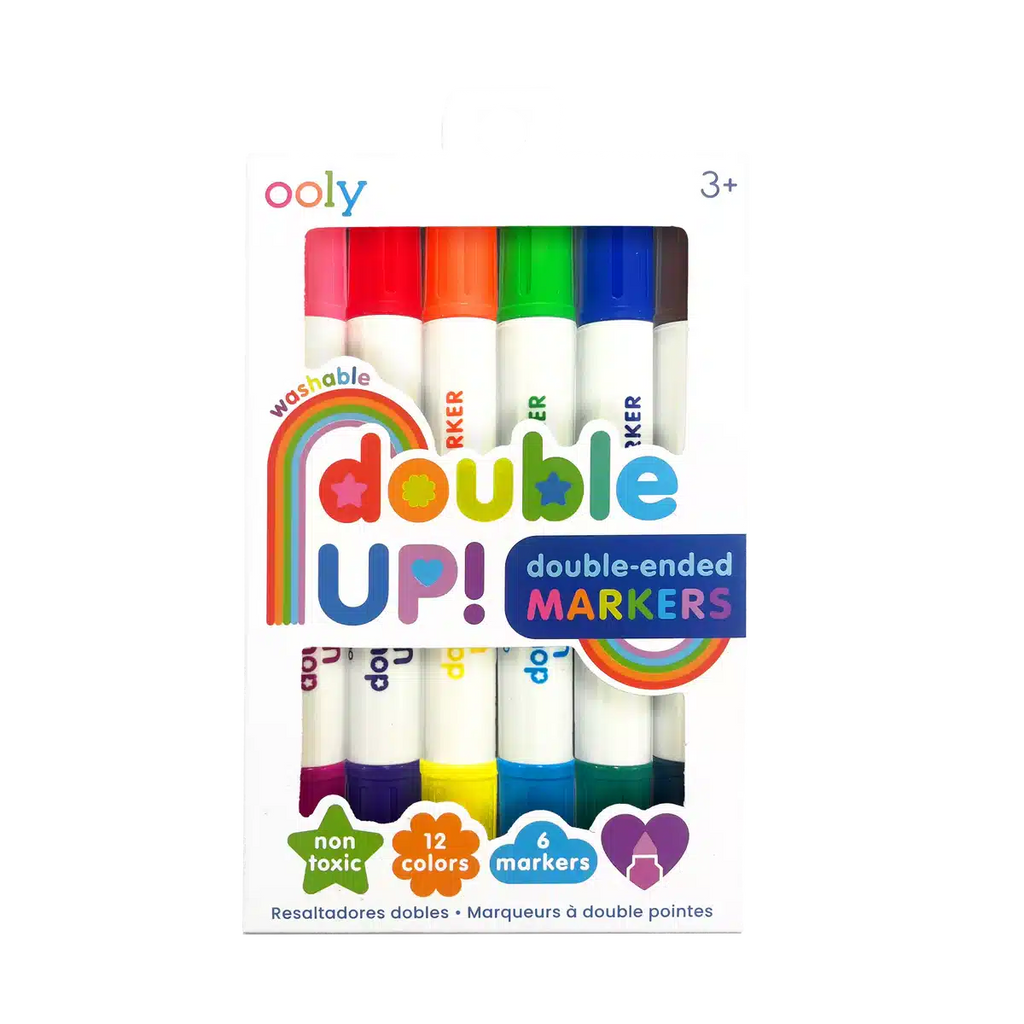 Ooly - Double Up! double-ended markers - set of 6 | Scout & Co