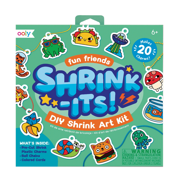 Ooly - Shrink Its DIY Shrink Art kit - Fun Friends | Scout & Co