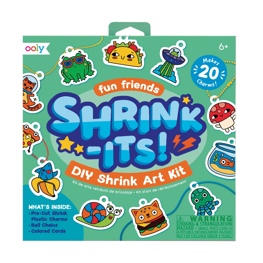 Ooly - Shrink Its DIY Shrink Art kit - Fun Friends | Scout & Co