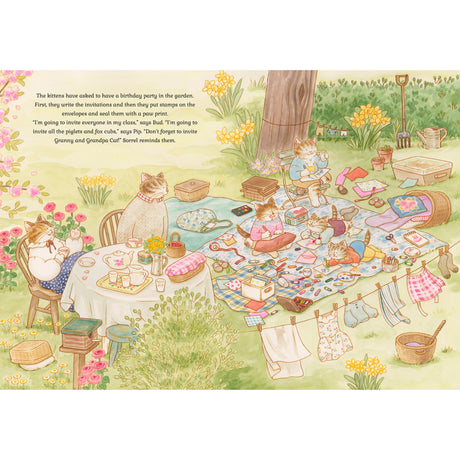 Cat Family Birthday: lift-the-flap book - Lucy Brownridge | Scout & Co