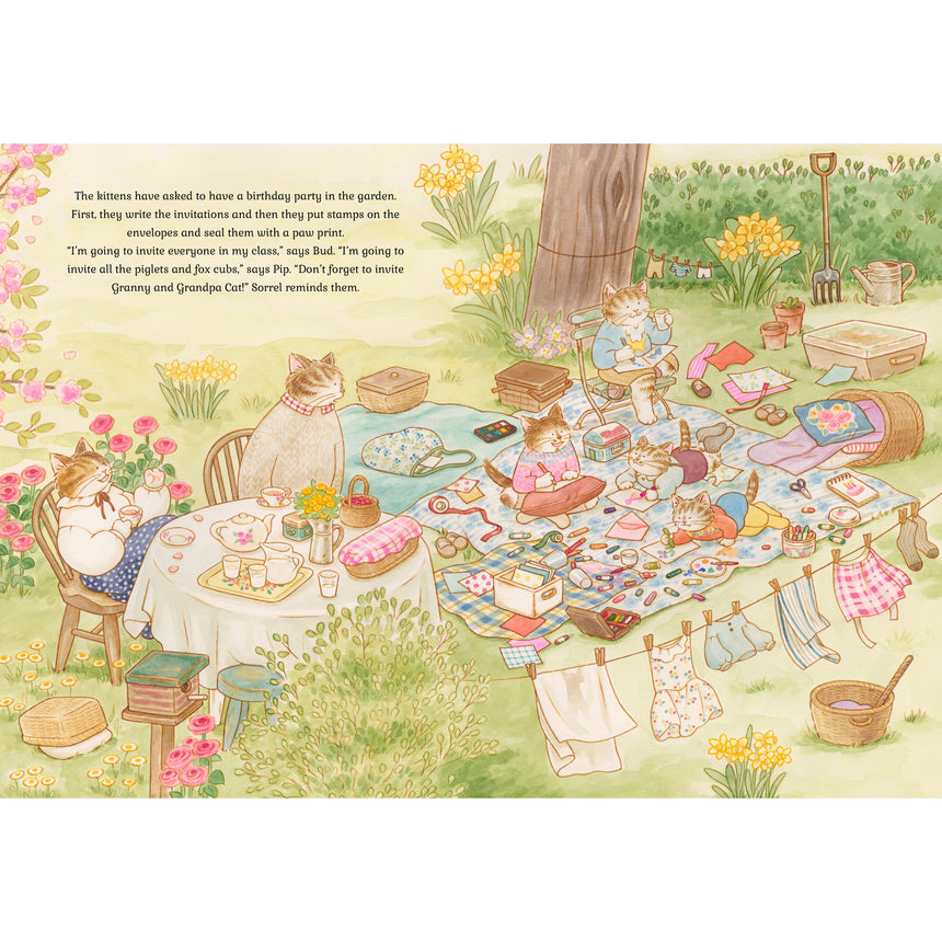 Cat Family Birthday: lift-the-flap book - Lucy Brownridge | Scout & Co