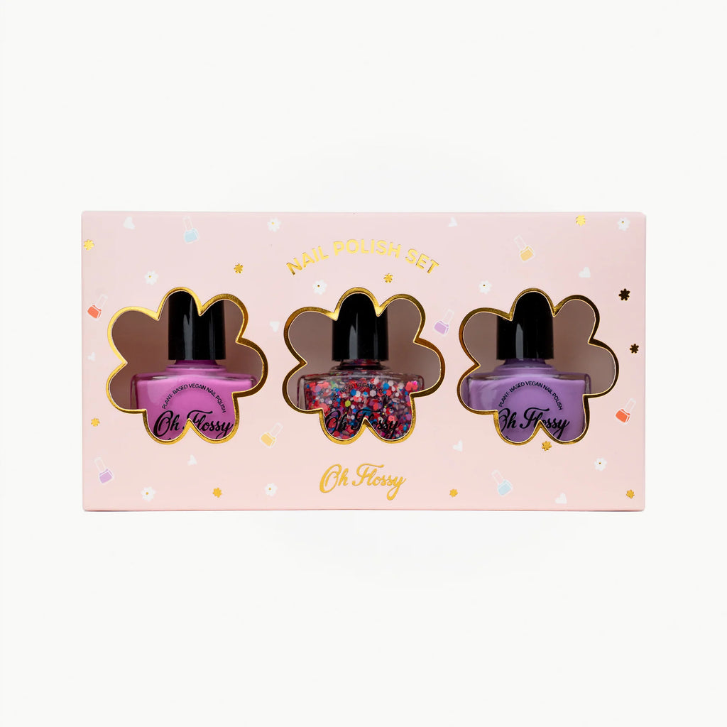 Oh Flossy - Party nail polishes - set of 3 | Scout & Co