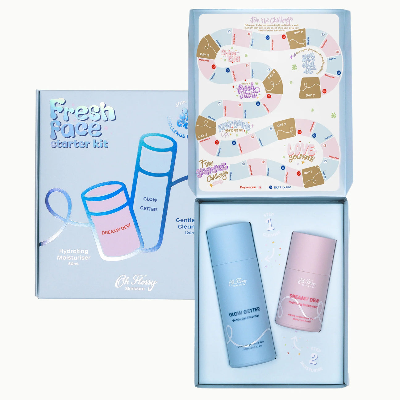 Oh Flossy skincare - Fresh Face starter kit | Scout & Co