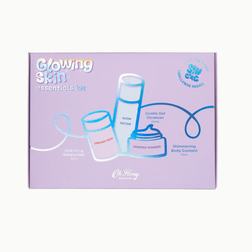 Oh Flossy skincare - Glowing Skin Essentials kit | Scout & Co