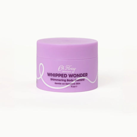 Oh Flossy skincare - Whipped Wonder shimmering body custard | Scout & Co