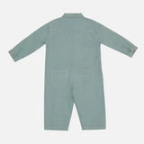 Claude & Co - Milking It Western overalls - Sea Green | Scout & Co