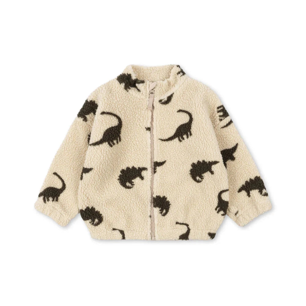 Konges Sløjd - Jody teddy jacket - Dino silhouette | Scout & Co