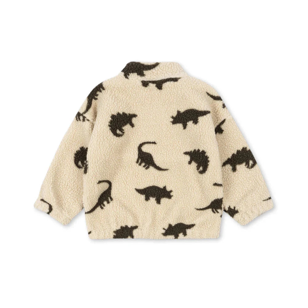 Konges Sløjd - Jody teddy jacket - Dino silhouette | Scout & Co