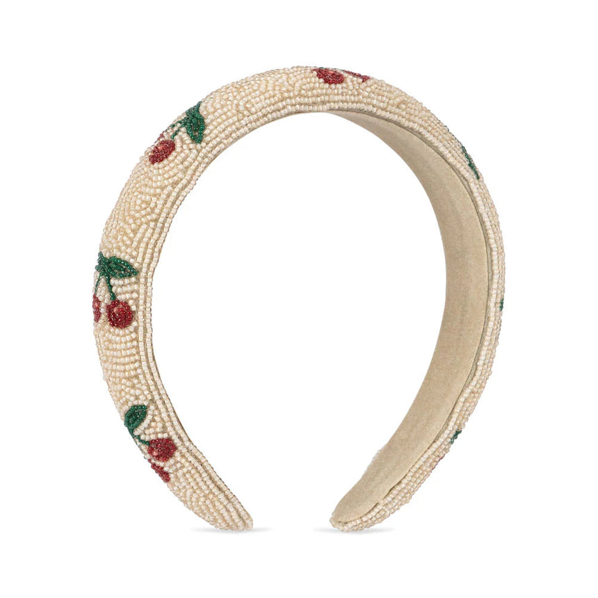 Konges Sløjd - Beaded hairband - Cherry | Scout & Co