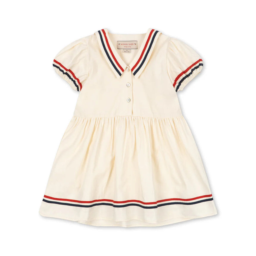 Konges Sløjd - Allie sailor dress - Eggnog | Scout & Co