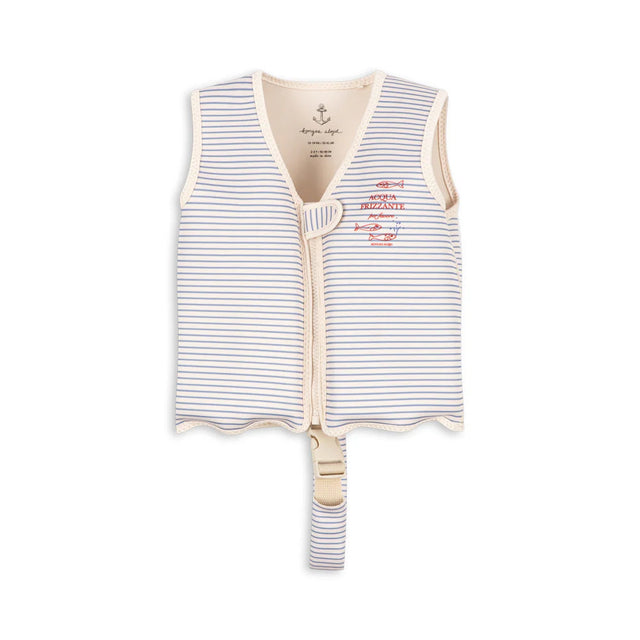Konges Sløjd - Ellis float vest - Stripe Bluie | Scout & Co