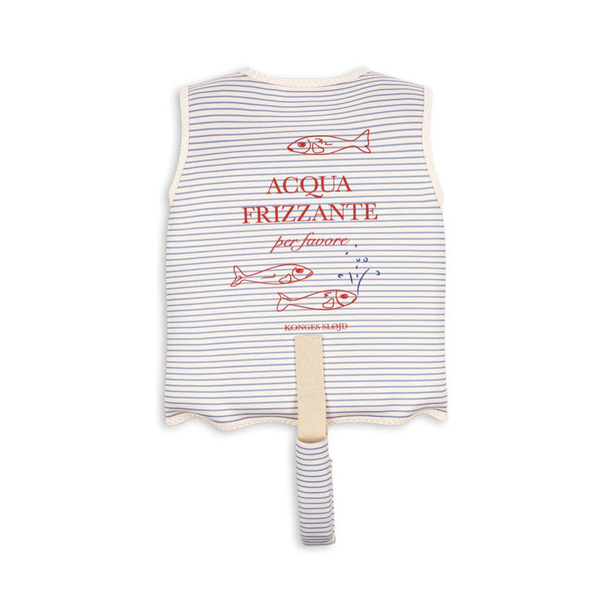 Konges Sløjd - Ellis float vest - Stripe Bluie | Scout & Co