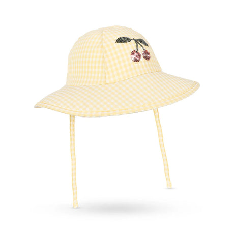 Konges Sløjd - Etta swim hat - Banana Almond Check | Scout & Co