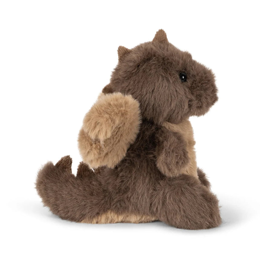 Konges Sløjd - Magic animals soft toy - Dragon dark brown | Scout & Co