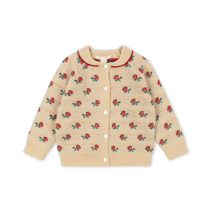 Konges Sløjd - Belou collar knit cardigan - Rose