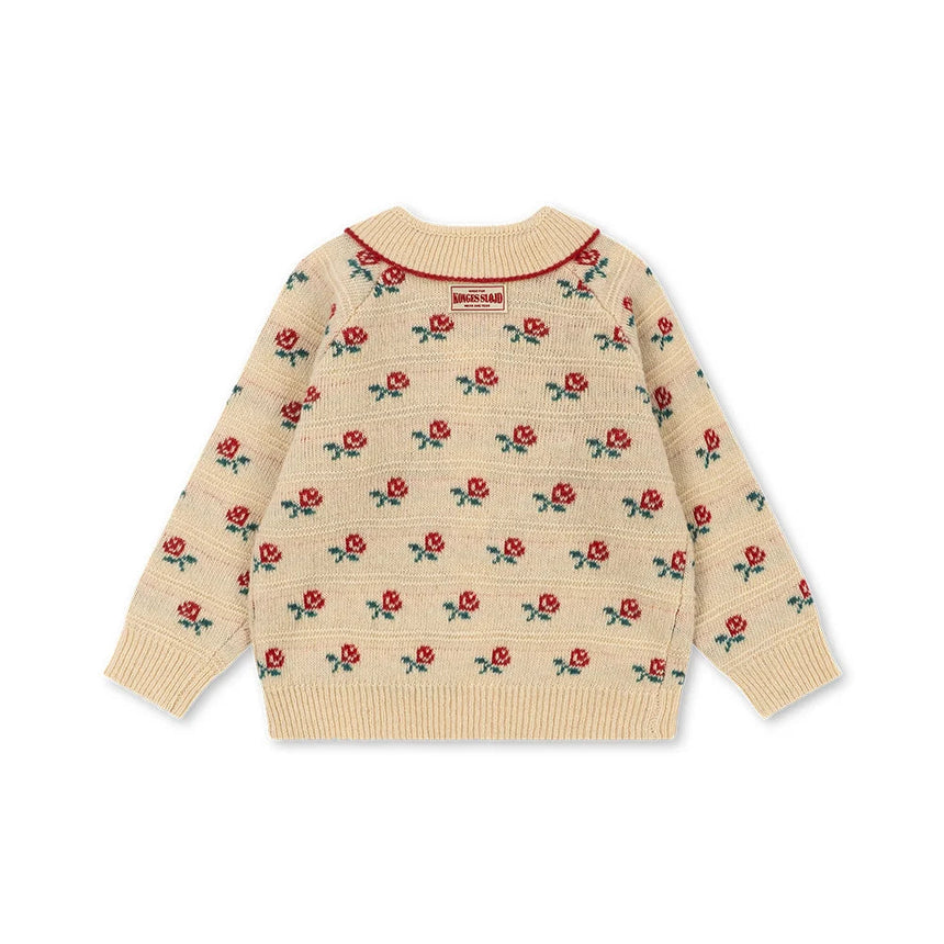Konges Sløjd - Belou collar knit cardigan - Rose