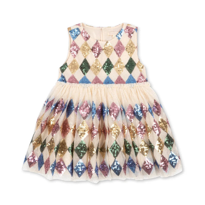 Konges Sløjd - Yvonne Harlekin sequin dress | Scout & Co