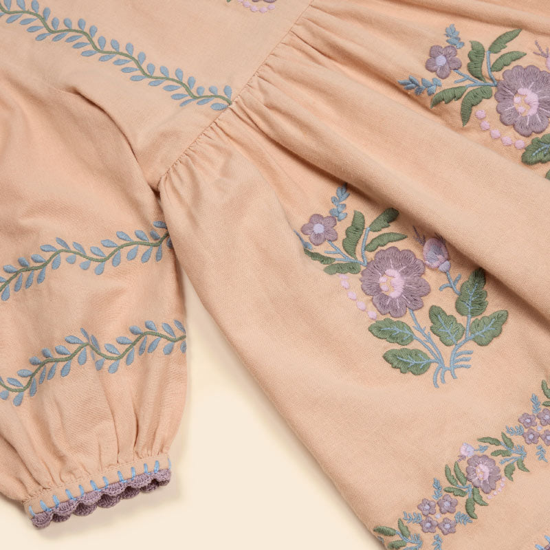 Apolina - Penelope dress - Dried Rose | Scout & Co