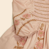 Apolina - Penny smock dress - Pink Beige | Scout & Co