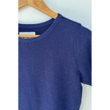 Le Bon Shoppe - Pointelle Babe tee - Navy | Scout & Co