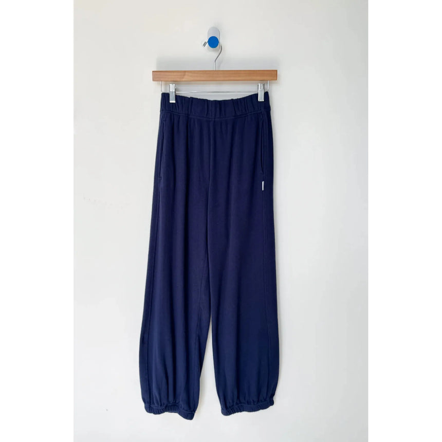 Le Bon Shoppe - Pointelle Balloon pants - Navy | Scout & Co