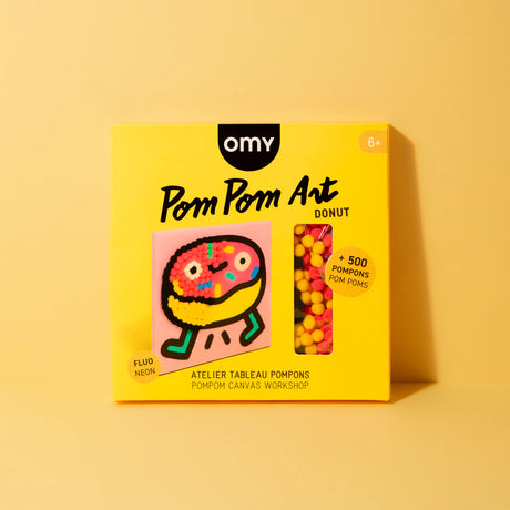 OMY - Pom Pom Art craft kit - Donut | Scout & Co