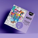 OMY - colouring poster - Kitty | Scout & Co