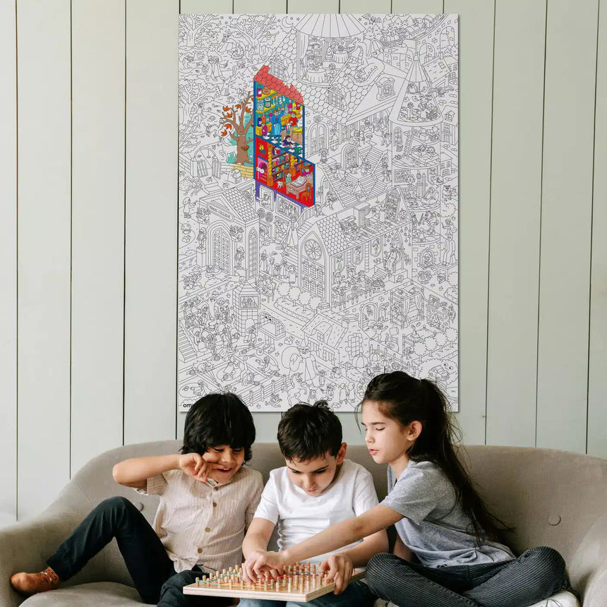OMY - colouring poster - Magic College | Scout & Co
