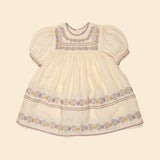 Apolina - Patsy ribbons dress - Cream | Scout & Co