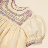 Apolina - Patsy ribbons dress - Cream | Scout & Co