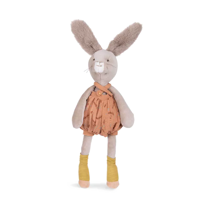 Moulin Roty - Trois Petits Lapins rabbit soft toy - Argile | Scout & Co