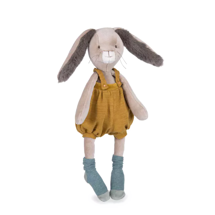 Moulin Roty - Trois Petits Lapins rabbit soft toy - Ochre | Scout & Co