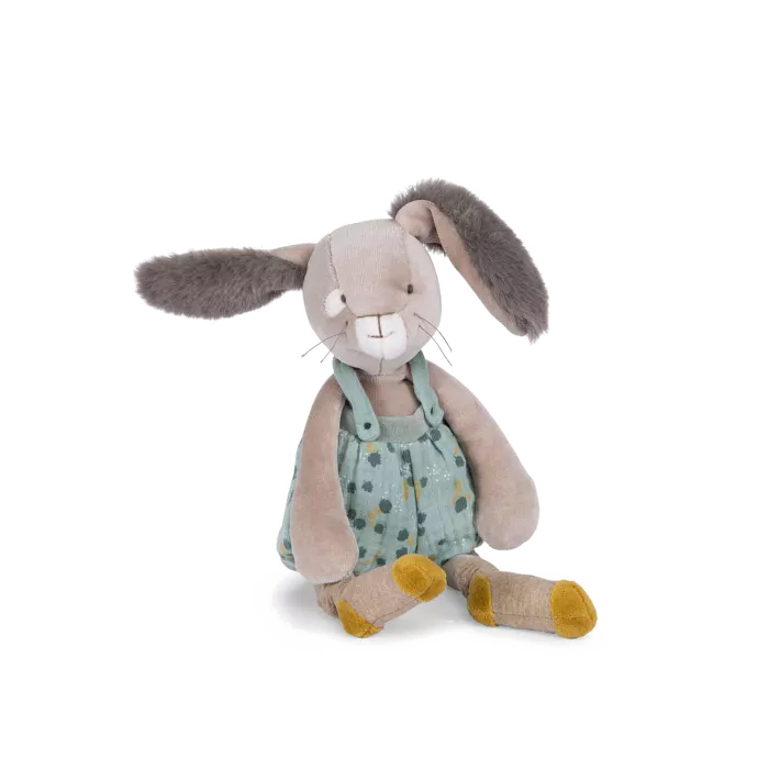 Moulin Roty - Trois Petits Lapins rabbit soft toy - Sauge | Scout & Co