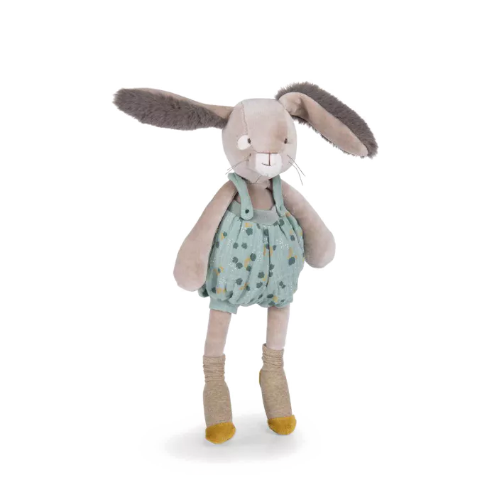 Moulin Roty - Trois Petits Lapins rabbit soft toy - Sauge | Scout & Co