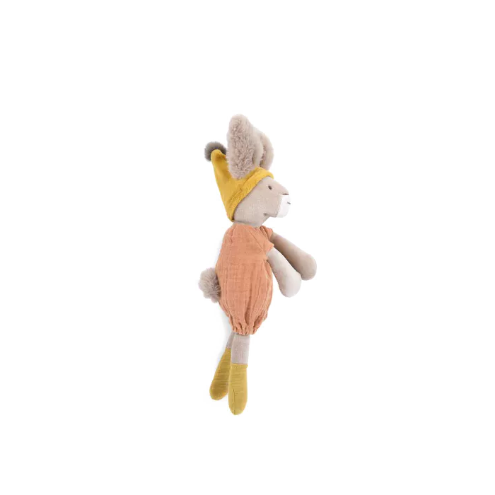 Moulin Roty - Trois Petits Lapins rabbit soft toy - Argile | Scout & Co