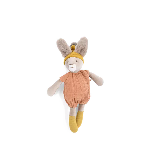 Moulin Roty - Trois Petits Lapins rabbit soft toy - Argile | Scout & Co