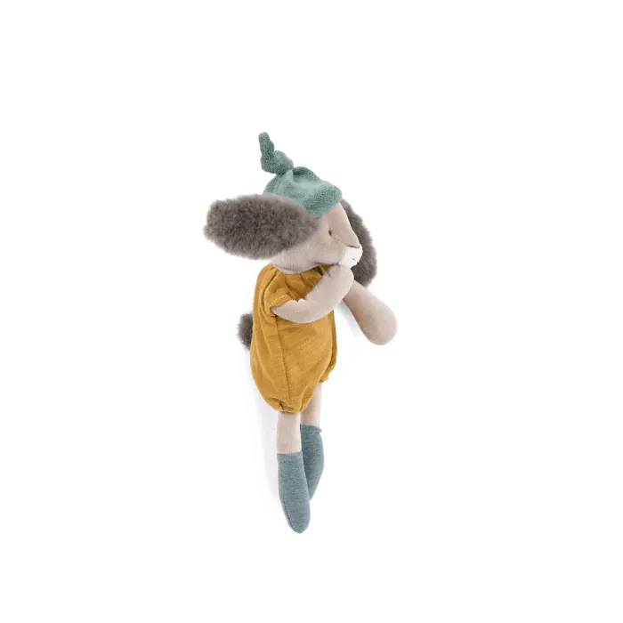 Moulin Roty - Trois Petits Lapins rabbit soft toy - Ochre | Scout & Co