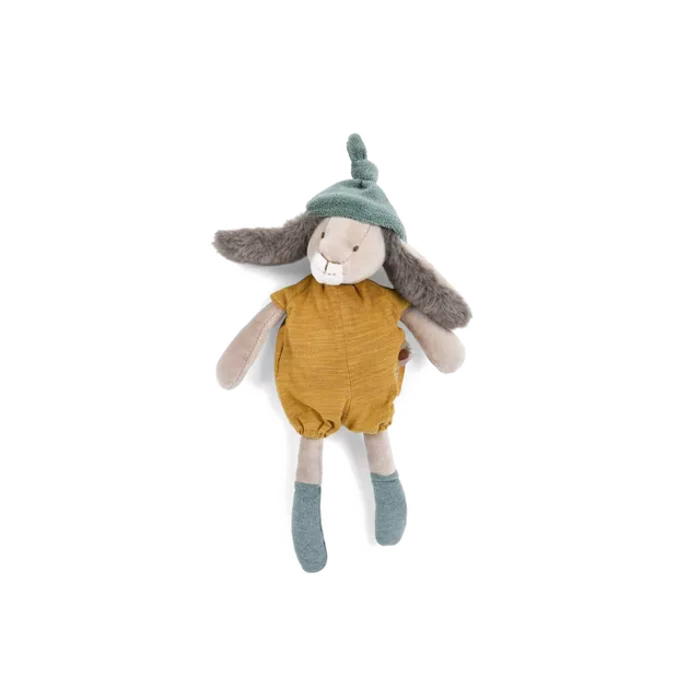 Moulin Roty - Trois Petits Lapins rabbit soft toy - Ochre | Scout & Co