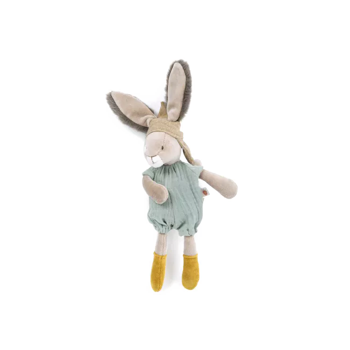Moulin Roty - Trois Petits Lapins rabbit soft toy - Sauge | Scout & Co