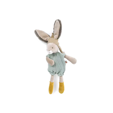Moulin Roty - Trois Petits Lapins rabbit soft toy - Sauge