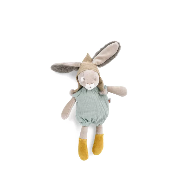 Moulin Roty - Trois Petits Lapins rabbit soft toy - Sauge | Scout & Co