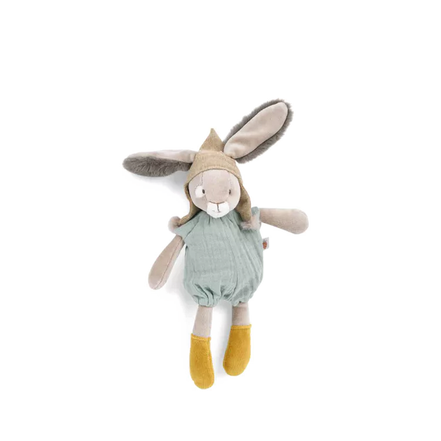 Moulin Roty - Trois Petits Lapins rabbit soft toy - Sauge | Scout & Co